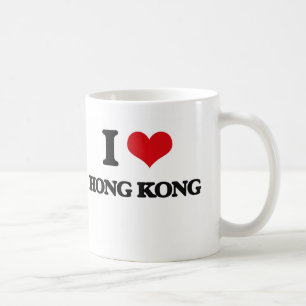 Caneca De Café Eu amo Hong Kong