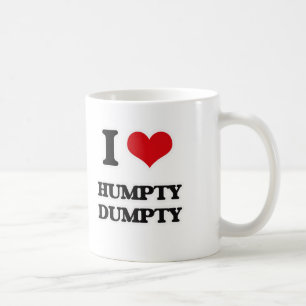 Caneca De Café Eu amo Humpty Dumpty