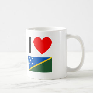 Caneca De Café eu amo ilhas solomon