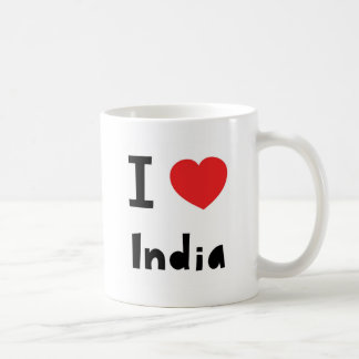 Caneca De Café Eu amo India