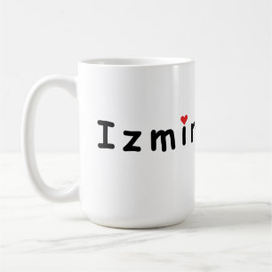 Caneca De Café Eu amo Izmir Turquia