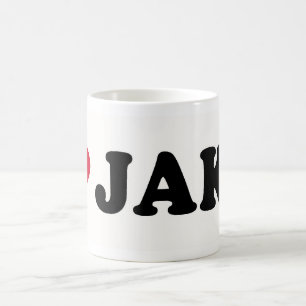 CANECA DE CAFÉ EU AMO JAKE
