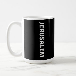 Caneca De Café Eu amo Jerusalém Israel
