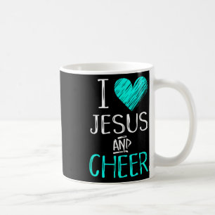 Caneca De Café Eu Amo Jesus E Aplaudo Liderança Cristã Esportiva