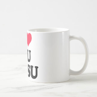 Caneca De Café Eu amo Jiu Jitsu