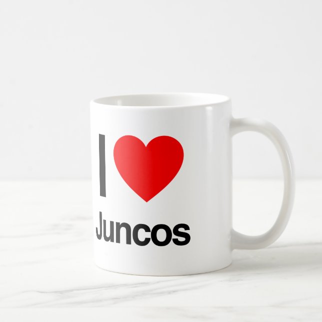 Caneca De Café eu amo juncos (Direita)