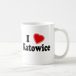 Caneca De Café Eu amo Katowice