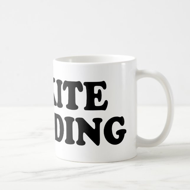 Caneca De Café Eu amo Kiteboarding (Direita)