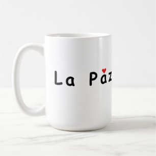 Caneca De Café Eu amo La Paz