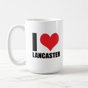 Caneca De Café Eu amo Lancaster