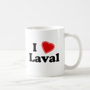 Caneca De Café Eu amo Laval