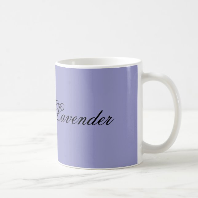 Caneca De Café Eu Amo Lavanda (Direita)