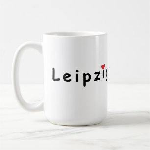 Caneca De Café Eu amo Leipzig