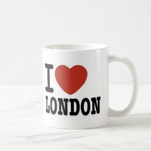 CANECA DE CAFÉ EU AMO LONDRES
