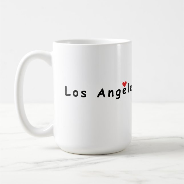 Caneca De Café Eu amo Los Angeles (Esquerda)
