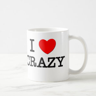 Caneca De Café Eu amo louco
