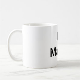 Caneca De Café Eu amo Maceió