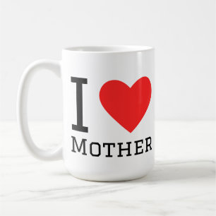 Caneca De Café Eu amo mãe