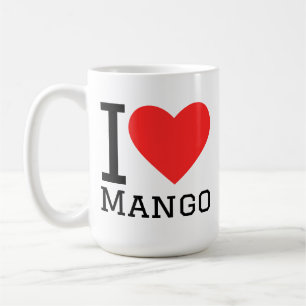 Caneca De Café Eu amo manga