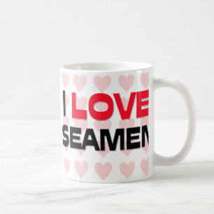 CANECA DE CAFÉ EU AMO MARINHEIROS