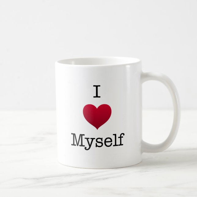 Caneca De Café eu amo-me (Direita)
