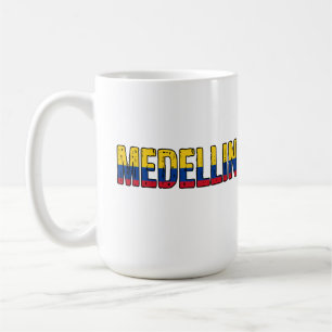 Caneca De Café Eu amo Medellin