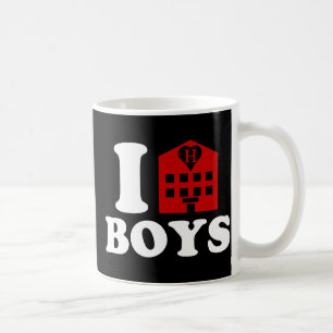Caneca De Café Eu amo meninos do hotel