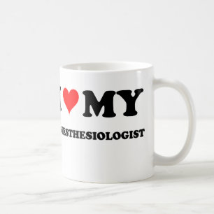 Caneca De Café Eu amo meu Anesthesiologist