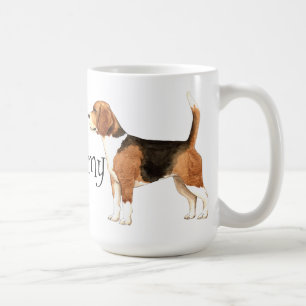 Caneca De Café Eu amo meu beagle