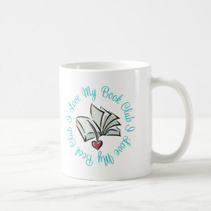 Caneca De Café Eu amo meu Bookclub