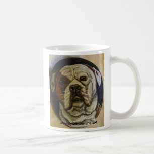 CANECA DE CAFÉ EU AMO MEU BULDOGUE AMERICANO!