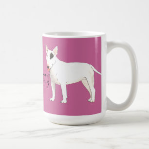 Caneca De Café Eu amo meu Bull Terrier