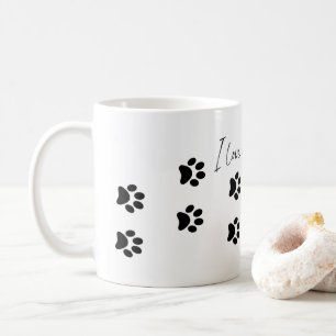 Caneca de Café Eu Amo Meu Cachorro – Mãe de Pet Am