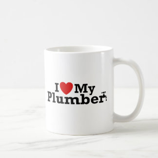 Caneca De Café Eu Amo Meu Canalizador