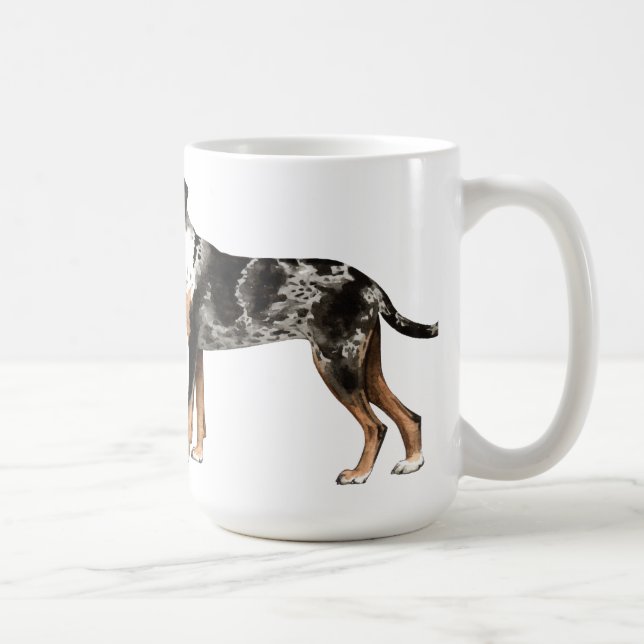 Caneca De Café Eu amo meu Catahoula (Direita)