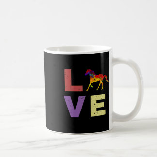 Caneca De Café Eu Amo Meu Cavalo Cavalo De Cavalo Andando De Pres