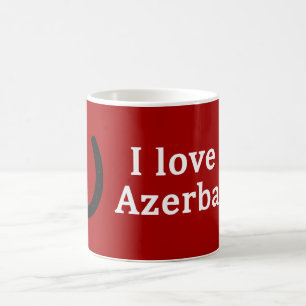 Caneca De Café Eu Amo Meu Cavalo do Azerbaijão
