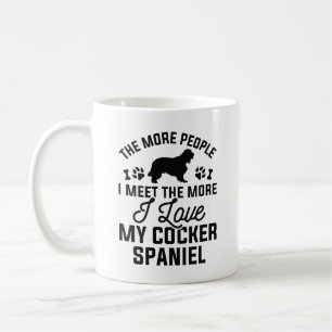 Caneca De Café Eu Amo Meu Cocker Spaniel