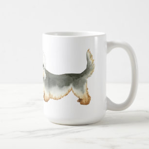 Caneca De Café Eu amo meu Dandie Dinmont Terrier
