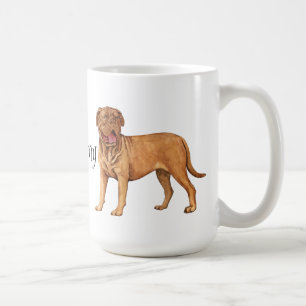 Caneca De Café Eu amo meu Dogue de Bordéus
