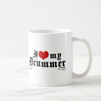 Caneca De Café Eu Amo Meu Drummer