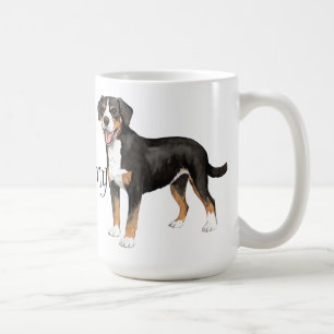 Caneca De Café Eu amo meu Entlebucher