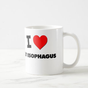 Caneca De Café Eu amo meu esófago