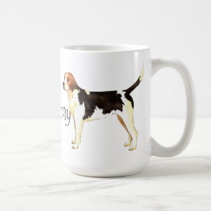Caneca De Café Eu amo meu Foxhound inglês