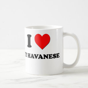 Caneca De Café Eu amo meu Havanese