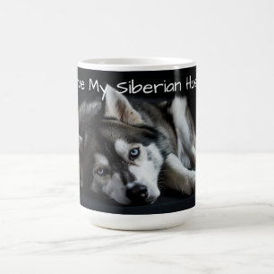 Caneca De Café Eu amo meu Husky Siberiano