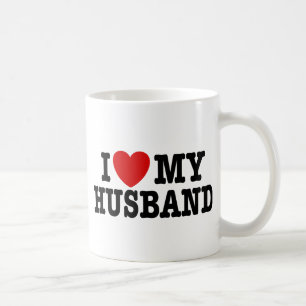 Caneca De Café Eu amo meu marido