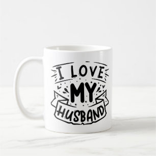 Caneca De Café Eu amo meu marido