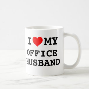 Caneca De Café Eu amo meu marido do escritório