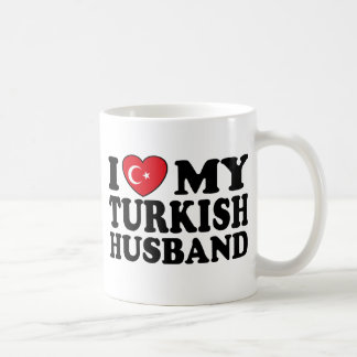 Caneca De Café Eu Amo Meu Marido Turco